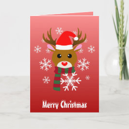 Vit julrudolph, Röda renern Kort