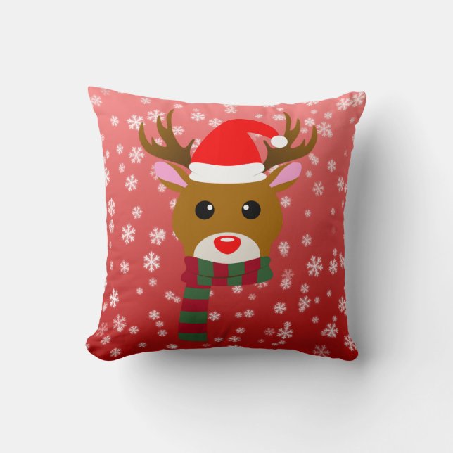 Vit julrudolph, Röda renern Kudde (Framsida)