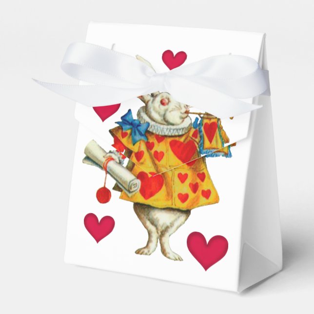 Vit kanin 1 presentaskar (Framsidan Sidan)