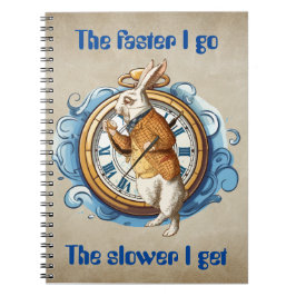 Vit kanin, Alice i underlandet. Anteckningsbok