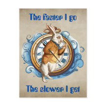 Vit kanin, Alice i underlandet.