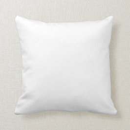 Vit kastkudde 40 cm x 40 cm kudde