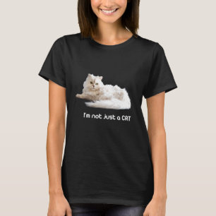 Vit Katt T Shirt