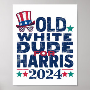 Vit kille för Kamala-harris första kvinnliga presi Poster