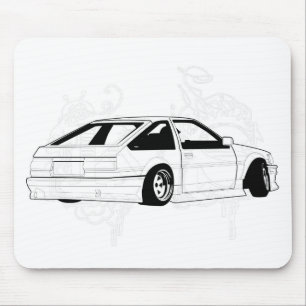 Vit KIS Levin AE86 Musmatta