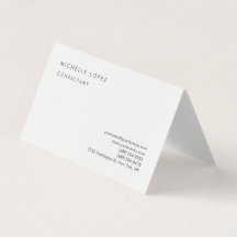 Vit klassisk Elegant, vanlig Professionell