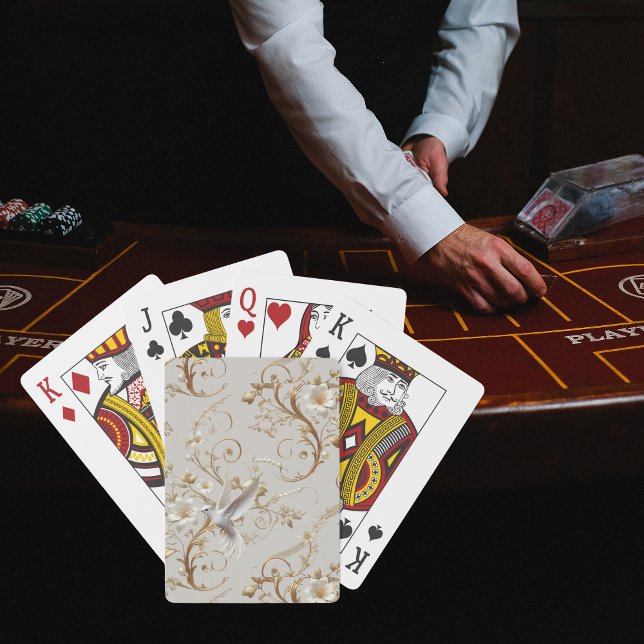 Vit Kolibri  Casinokort (Skapare uppladdad)
