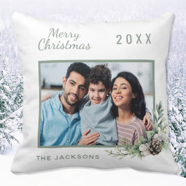 Vit kona i julfamiljen gräs namn kudde
