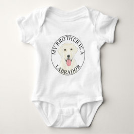 Vit Labradorhund T Shirt