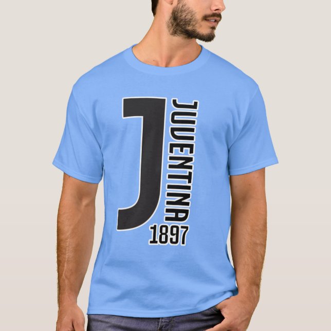 Vit Lång Juventina 1897 vänner T Shirt (Framsida)