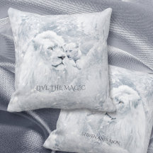 Vit Lejon och Unge på is, f. Helgdagar och bästa P