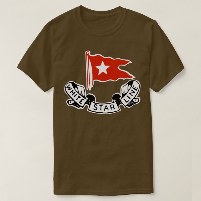 Vit linje1 t shirt (Design framsida)