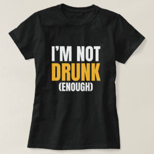 Vit Ljug Party - Lustigt citattecken T Shirt