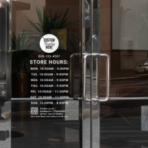 Vit Logotyp för Kontorstid QR-kod Sociala Medier 