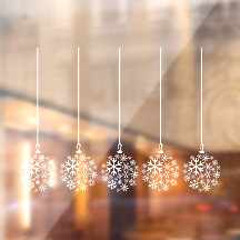 Vit lökar- förpackning med fem fönsterklämmor