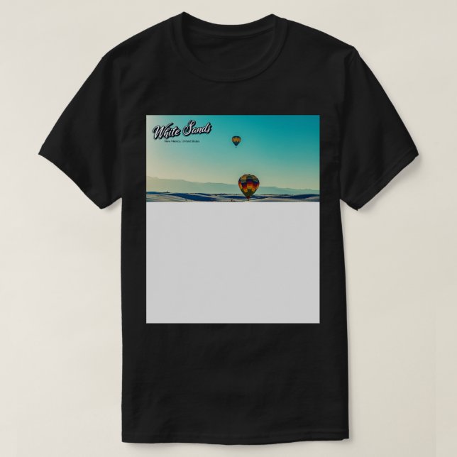 Vit Luftballong - inbjudan 1 T Shirt (Design framsida)