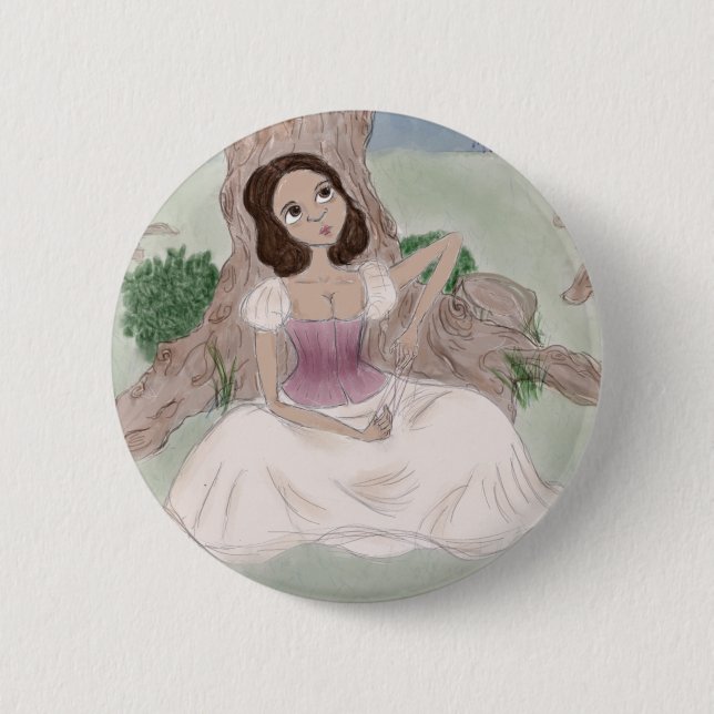 Vit magi knapp (Framsida)