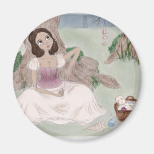 Vit magi magnet