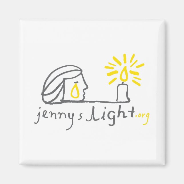 Vit magnet (Framsidan)