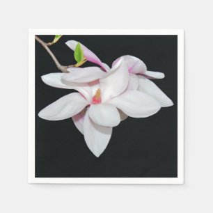 Vit Magnolia Pappersservett