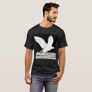 Vit Majestät: Eagle Över Vatten T Shirt