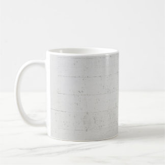 Vit målad betongbetong kaffemugg