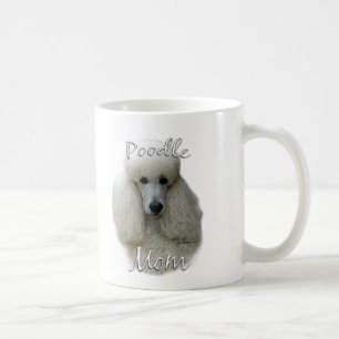 Vit) mamma 2 för pudel ( kaffemugg