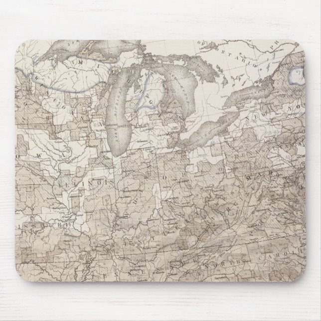 Vit manlig analfabetism musmatta (Framsidan)