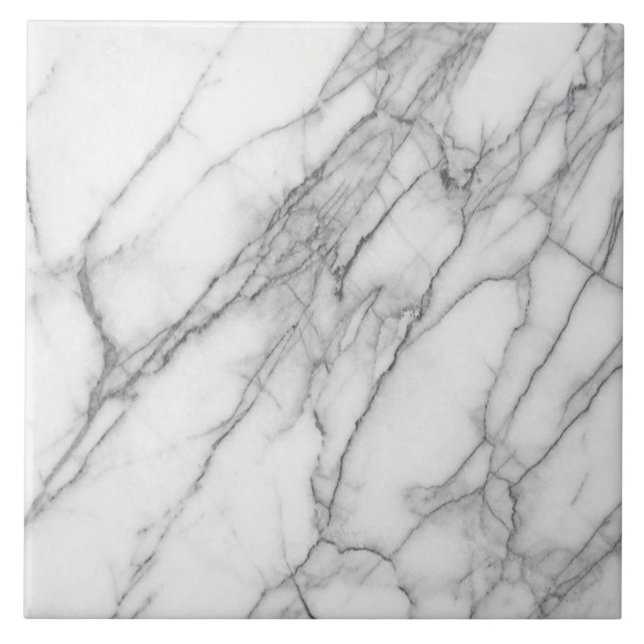 Vit marble Ceramic Tile Kakelplatta (Framsidan)