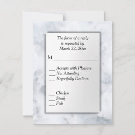 Vit marble OSA med Menu Choice