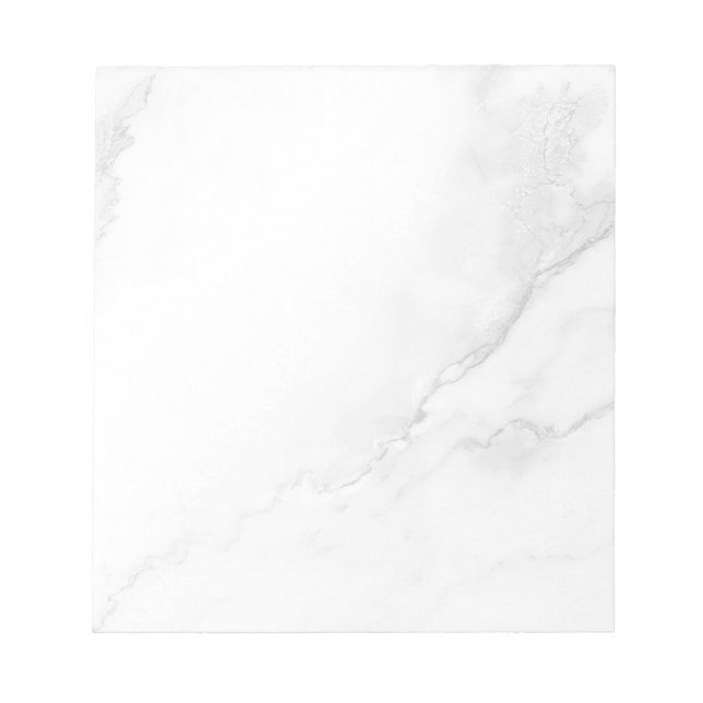 Vit marmor anteckningsblock (Framsida)