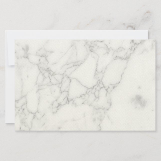 Vit marmor brevpapper (Framsida)