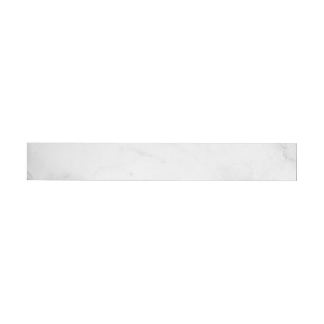 Vit marmor etikettband (Individual)
