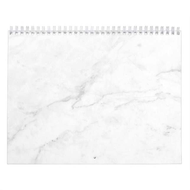 Vit marmor kalender (Omslag)