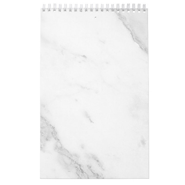 Vit marmor kalender (Omslag)