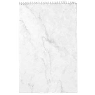 Vit marmor kalender