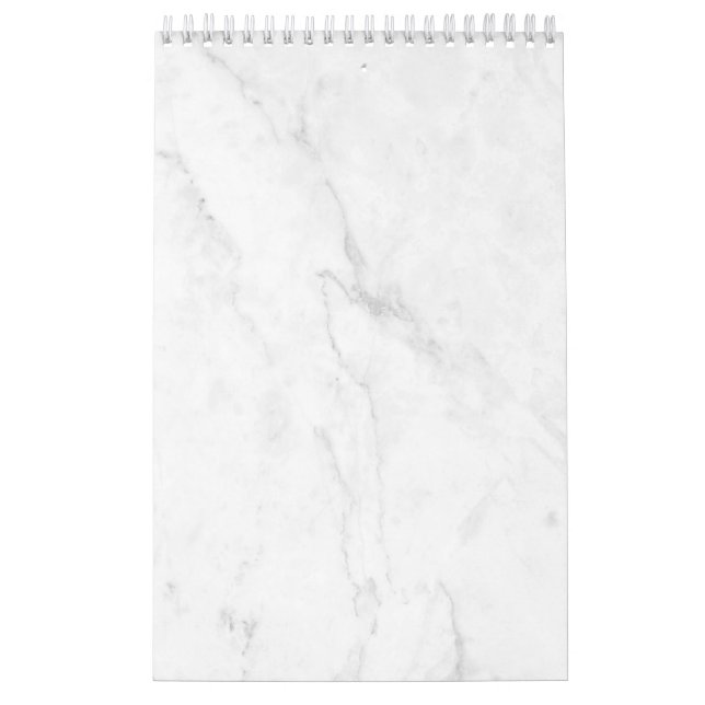 Vit marmor kalender (Omslag)