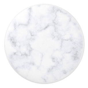 Vit marmor knopp