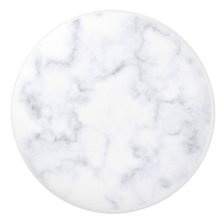 Vit marmor knopp