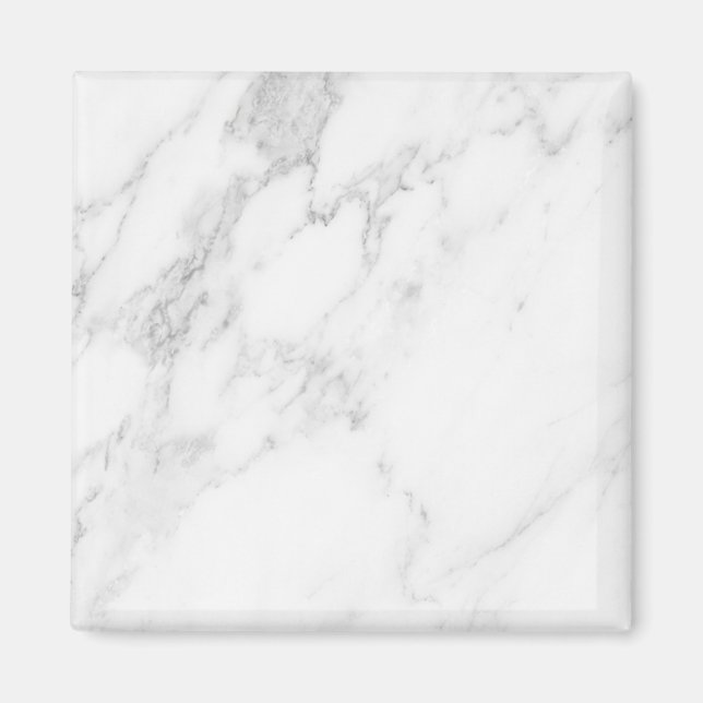 Vit marmor magnet (Framsidan)