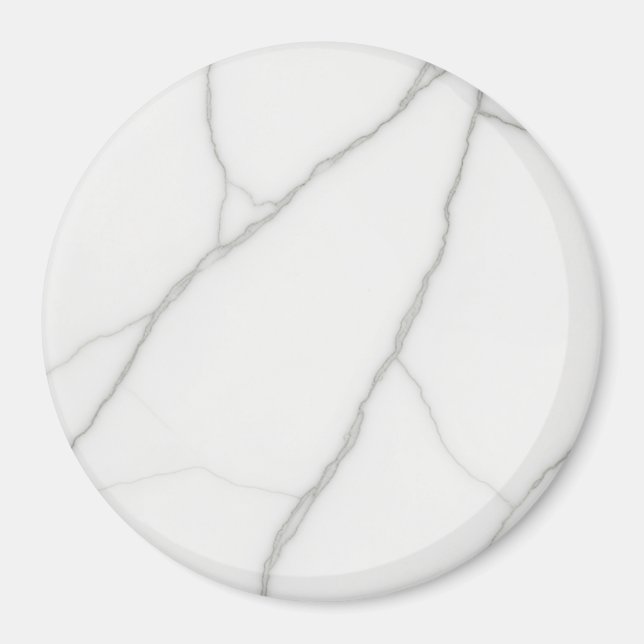 Vit marmor magnet (Framsidan)