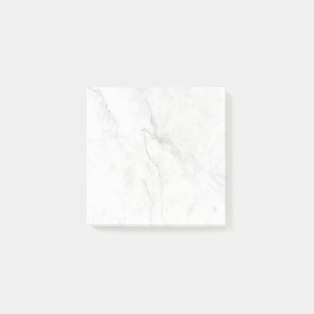 Vit marmor post-it block (Framsida)