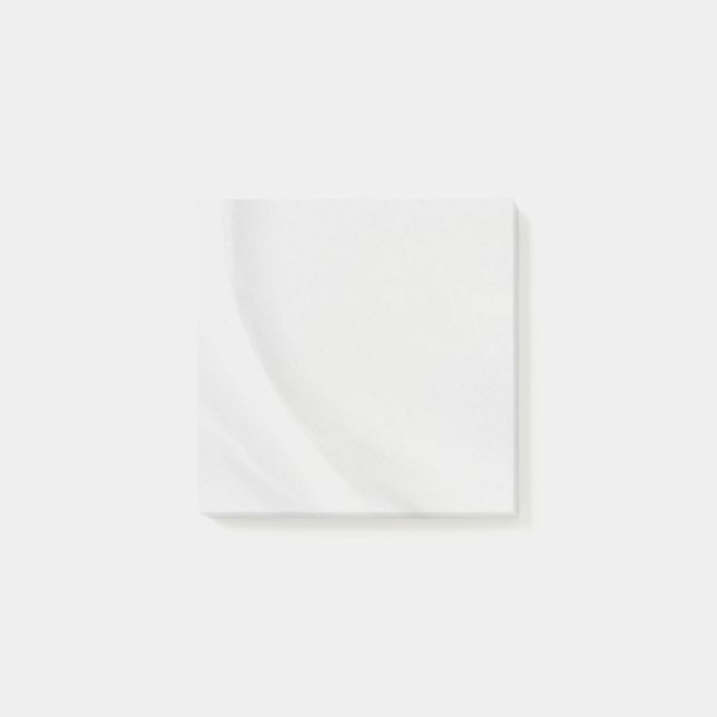 Vit Marmor Post-it Block (Framsida)