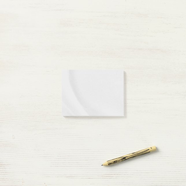 Vit Marmor Post-it Block (On Desk)