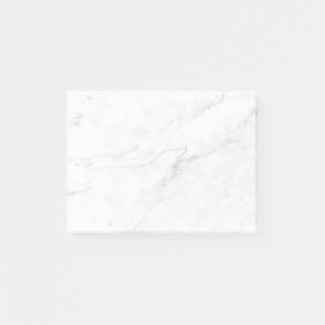  Vit marmor Post-it Block (Framsida)