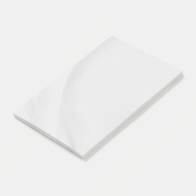 Vit marmor post-it block (Vinklad)