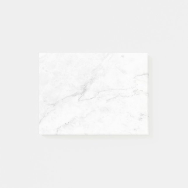 Vit marmor post-it block (Framsida)