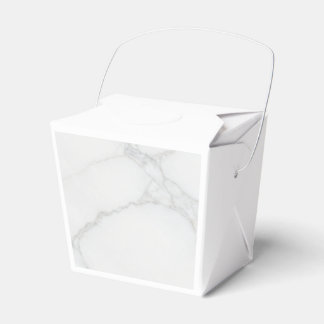 Vit marmor presentaskar
