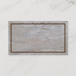 Vit marmor, texturerat Affärskort Visitkort