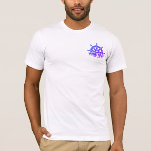 Vit MG Tee, Färg Logotyp Fnt/Fullt Back T Shirt